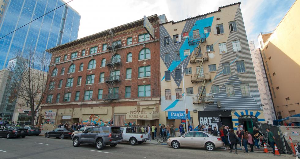 The Art Hotel exhibit in Sacramento attracted nearly 13,000 attendees. (Photo courtesy Jon Kramp)
