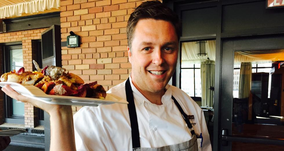 Chef Oliver Ridgeway of The Grange Restaurant & Bar