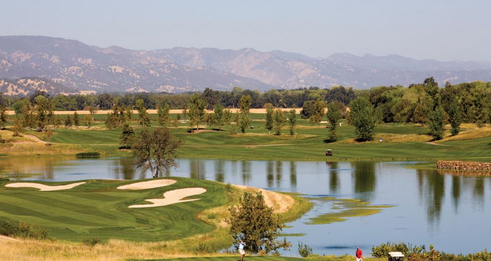 Cache Creek Casino Resort began as a bingo hall but has slowly added amenities, such as this year-old 18-hole championship golf course, in its push to become a destination resort. 