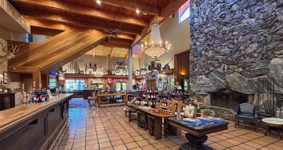 The tasting room at Ironstone Vineyards. (Photo courtesy of Ironstone Vineyards)