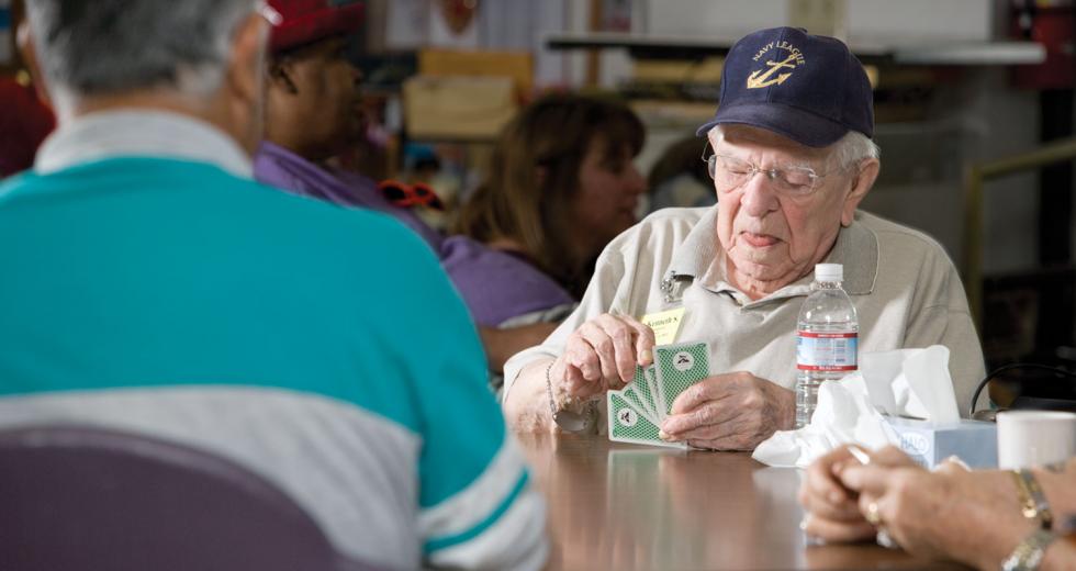 Ken Skoonberg, 97, likes the PACE program and says he doesn't miss a day.
