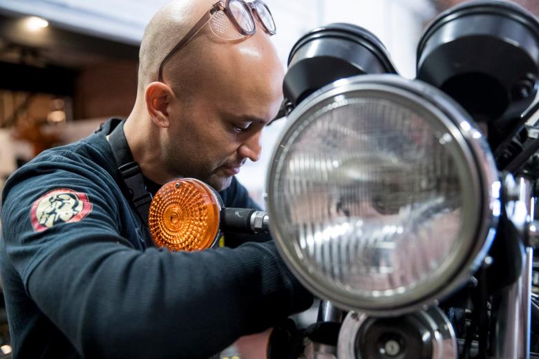 “I tell people: You have to sacrifice something to get what you want. I sold my house. I sold my car. I sold my stuff, to make this happen. I’d think, what if I did all this and it didn’t work out? You know you’re ready to do something if you’re willing to take that risk.”