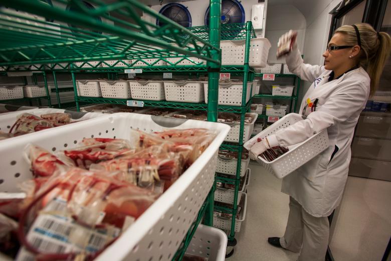 One of only 50 reference labs in the country, scientists and molecular pathologists at BloodSource comb through databases and test thousands of blood samples to find rare organ and tissue matches for high-risk medical patients around the world. One of only 50 reference labs in the country, scientists and molecular pathologists at BloodSource comb through databases and test thousands of blood samples to find rare organ and tissue matches for high-risk medical patients around the world.