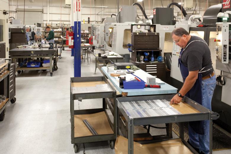 Armstrong Technologies builds high-tech  manufacturing parts at the Auburn Airport Business Park.

(photo http://www.kodiakgreenwood.com/)