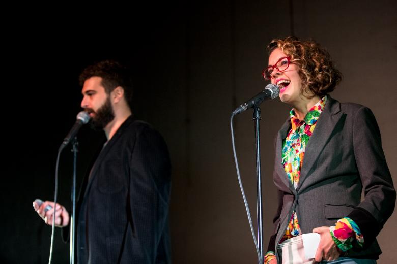 Hyatt’s lifelong inclination toward comedy traces back to when she was a kid writing "Home Improvement" fanfiction. She started out hosting a weekly open mic at the Sacramento Comedy Spot in early 2016, before helping launch The Moving Van Show that June, an under-the-radar traveling comedy show that hosts monthly pop-ups announced via social media.