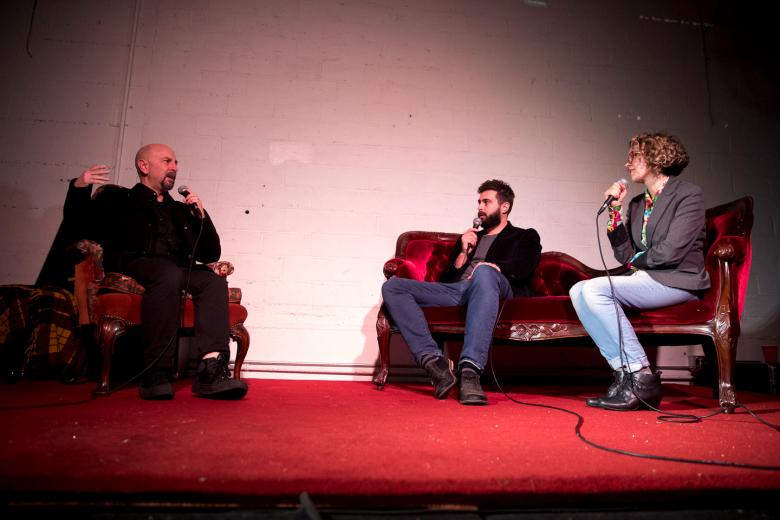 Sacramento has a ton of well-attended open mics offering ample stage time for comics to hone their craft, Hyatt says. But, she adds, only about a dozen women are active in the circuit.