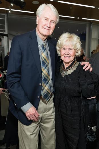 Bill Roe, partner, Tandem Properties; and Nancy Roe, advisory board member, Jan Shrem and Maria Manetti Shrem Museum of Art