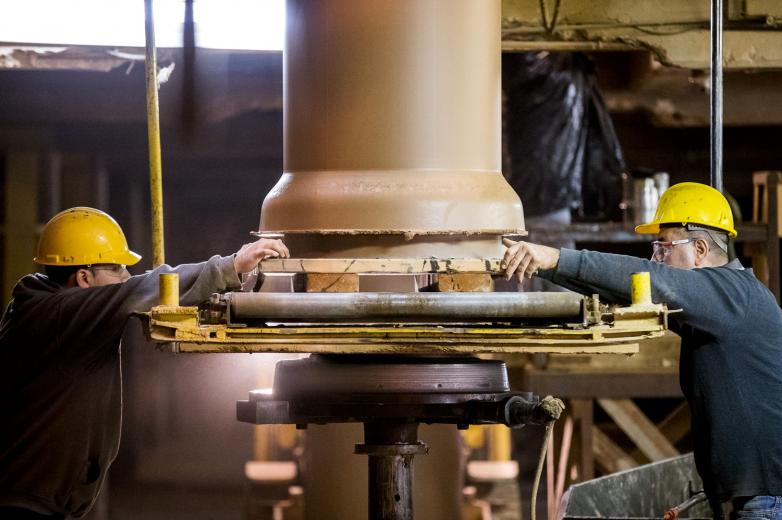 The company’s origins go back 143 years to when the founders discovered and began mining a high-quality clay deposit and manufacturing sewer pipe onsite, before expanding the product line to include architectural facades, pottery and roof tile.