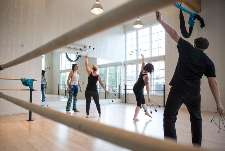 Dancers like Sequoia (her stage name) also use fire fans. “My arms were stiff, and I was super afraid,” says Sequoia of that original experience. She’s no longer afraid. She now trains her fire dance troupe, Sacred Fire Dance Company, in fire safety and previously worked with the Sacramento Fire Department to develop a set of safety protocols for her business — Obsidian Butterfly Dancers like Sequoia (her stage name) also use fire fans. “My arms were stiff, and I was super afraid,” says Sequoia of that original experience. She’s no longer afraid. She now trains her fire dance troupe, Sacred Fire Dance Company, in fire safety and previously worked with the Sacramento Fire Department to develop a set of safety protocols for her business — Obsidian Butterfly