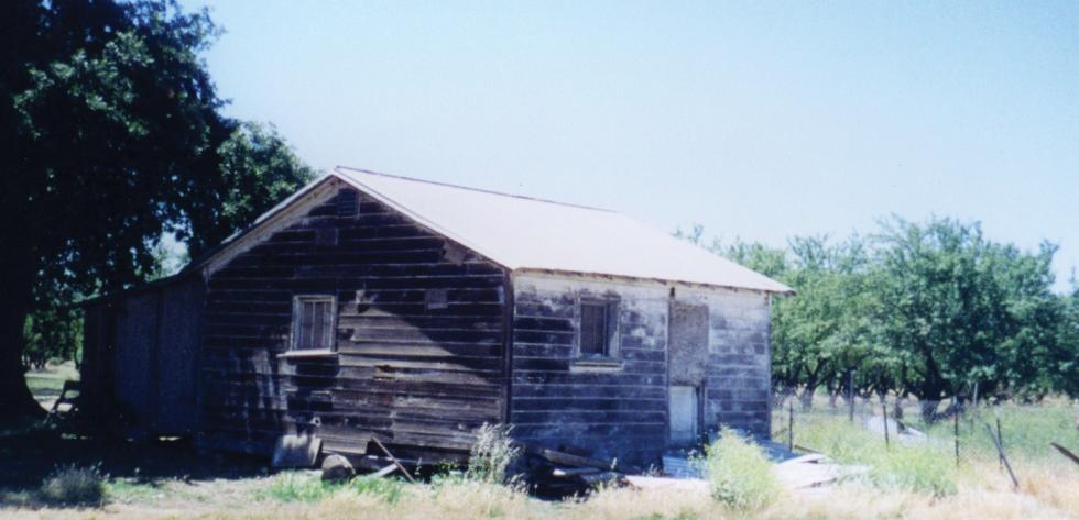 The first house where Didar Bains lived in a labor camp as a farm worker in Wheatland. (Photos courtesy of the Bains family and the UC Davis Pioneering Punjabis Digital Archive)
