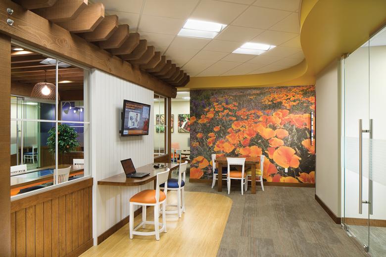 A number of banks are testing video conference services with specialists and touch-screen displays for product demonstration. Above, Rabobank’s Roseville branch on Douglas Boulevard. A number of banks are testing video conference services with specialists and touch-screen displays for product demonstration. Above, Rabobank’s Roseville branch on Douglas Boulevard.