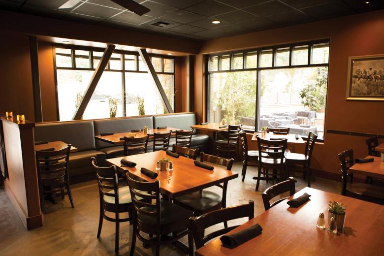 Inside The Independent Restaurant and Bar on Placerville's Main Street.  Inside The Independent Restaurant and Bar on Placerville's Main Street.