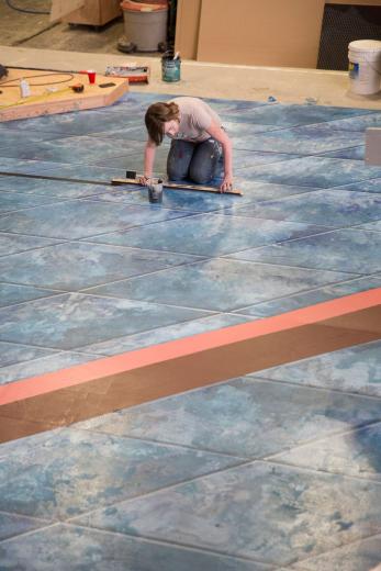 In a lot of smaller companies the designer often doubles as the set painter as well, as is the case with Reno, but she explains, " I just happen to enjoy it very much as well. There is a lot of technical aspects that go into painting for theatre. It is amazing what can be done with a paint brush.” In a lot of smaller companies the designer often doubles as the set painter as well, as is the case with Reno, but she explains, " I just happen to enjoy it very much as well. There is a lot of technical aspects that go into painting for theatre. It is amazing what can be done with a paint brush.”