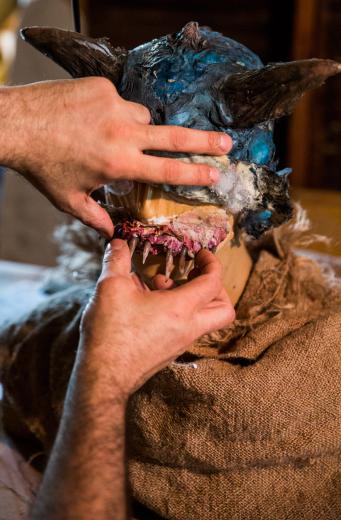 He’s in year one of a 5-year plan that includes expanding the business to include equipment rentals, merchandise, selling prosthetics direct to theater companies, and training directors and actors in proper application and use of special-effects equipment and costumes. He’s in year one of a 5-year plan that includes expanding the business to include equipment rentals, merchandise, selling prosthetics direct to theater companies, and training directors and actors in proper application and use of special-effects equipment and costumes.