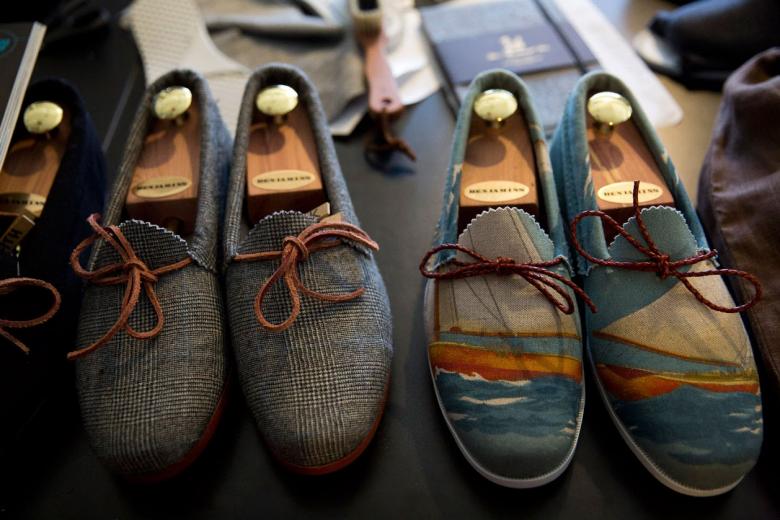 Currently there are three styles available to choose from. The Classic (pictured),The House Shoe and the Peacoat Double Monk. Currently there are three styles available to choose from. The Classic (pictured),The House Shoe and the Peacoat Double Monk.