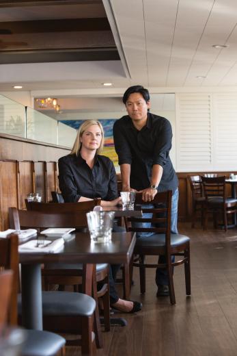Krissy White and Matt Sin, owners, Foundation Restaurant & Bar