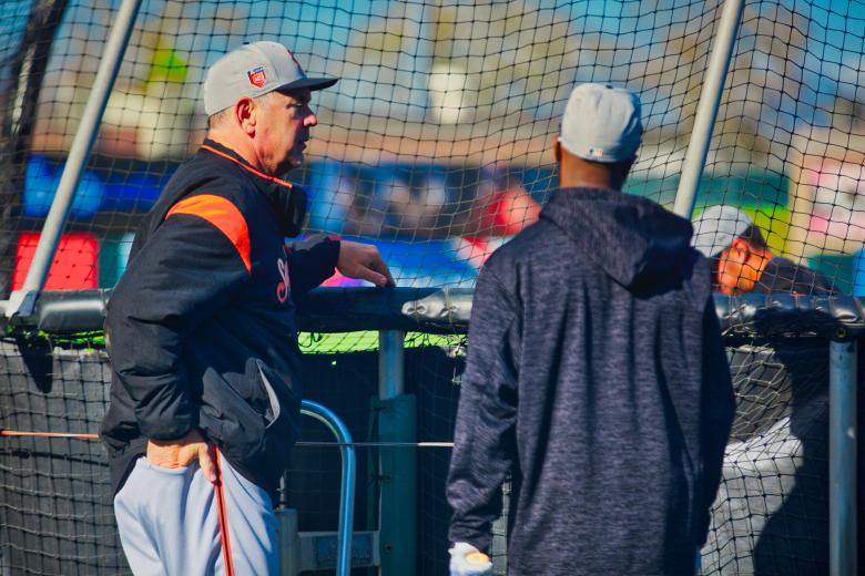 Giants manager Bruce Bochy ponders how to deal with key injuries to the team heading into the 2018 opener.