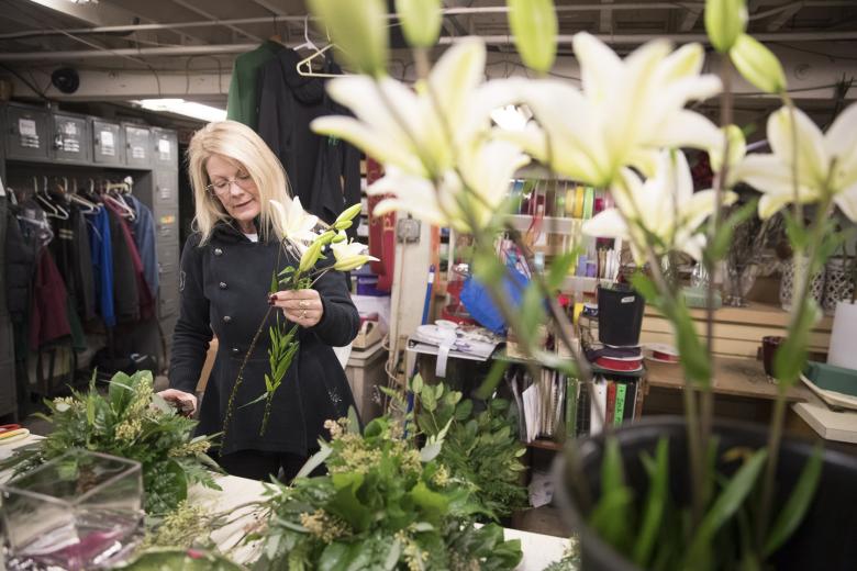 Relles Florist guarantees their flowers for seven days, so hydration is important. “People pay a lot for flowers and it’s beneficial for us to keep those customers,” she says.