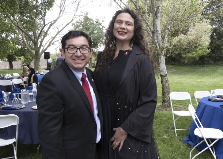 Eric Guerra, District 6 councilmember, City of Sacramento; Bobbie Singh-Allen, mayor, City of Elk Grove