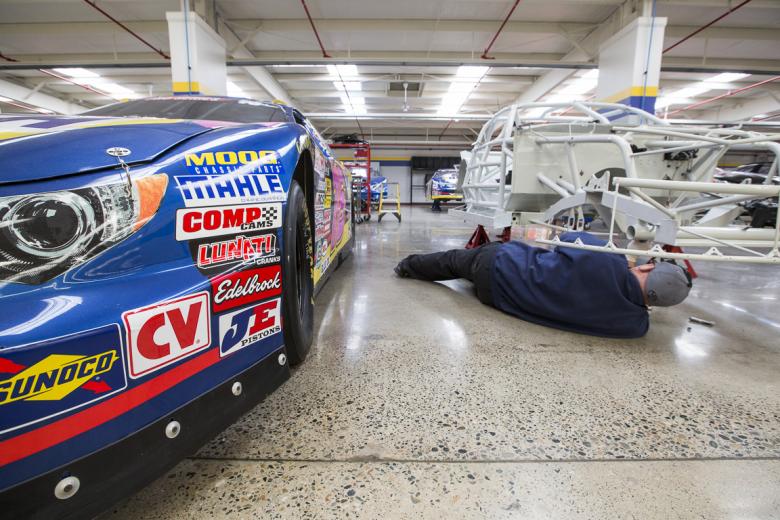 "We work with drivers and crew members to give them the experience they need to move up the NASCAR ladder to get to the national ranks where they can make big money doing what they love," he says. "We work with drivers and crew members to give them the experience they need to move up the NASCAR ladder to get to the national ranks where they can make big money doing what they love," he says.