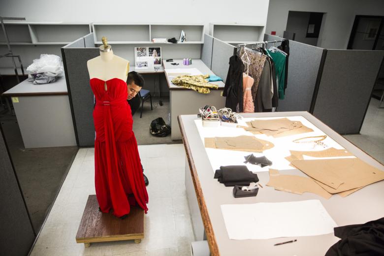 Local fashion designer Michael Kouri moved back to Sacramento from New York City a year ago so he could focus more time and energy on designing his own pieces. And while based in Sacramento, Kouri, the owner of Nolan Kouri Studios, says he has been able to keep his contacts and brand growing in the Big Apple.  Local fashion designer Michael Kouri moved back to Sacramento from New York City a year ago so he could focus more time and energy on designing his own pieces. And while based in Sacramento, Kouri, the owner of Nolan Kouri Studios, says he has been able to keep his contacts and brand growing in the Big Apple.