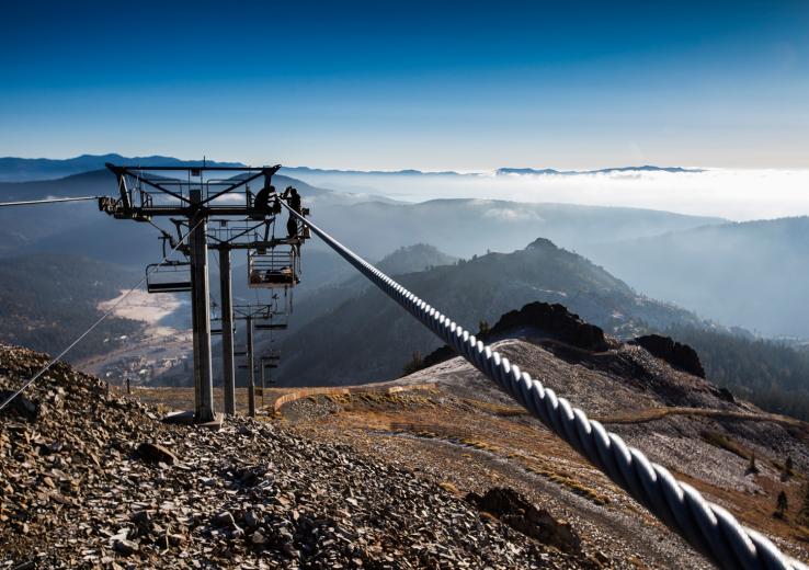These lifts vary in size and speed, but Squaw Valley’s largest and fastest, the Gold Coast Funitel, climbs 1,742 vertical feet and can transport 4,000 passengers an hour. These lifts vary in size and speed, but Squaw Valley’s largest and fastest, the Gold Coast Funitel, climbs 1,742 vertical feet and can transport 4,000 passengers an hour.