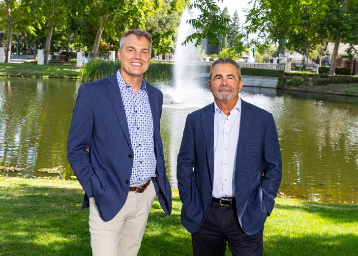 Pictured: Jeremy White, Chief Operating Officer and Mark Fischer, President