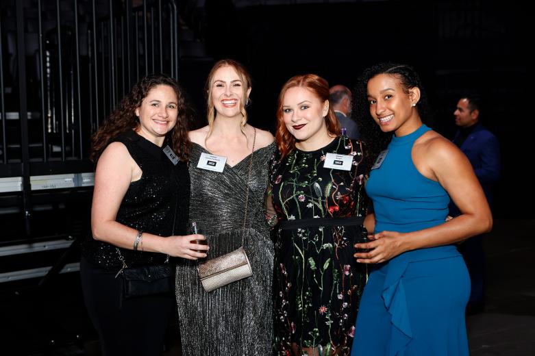 From
Buehler: Gillian Montgomery, senior associate; Jessica
Carter-Cardenas, marketing coordinator; Amber Bulger,
associate and project accounting coordinator; Rosemary
Gordon, senior marketing coordinator