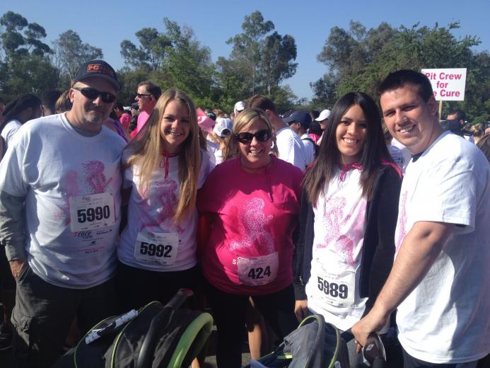 The Race for a Cure was a family affair, bringing out thousands of supporters. The Race for a Cure was a family affair, bringing out thousands of supporters.