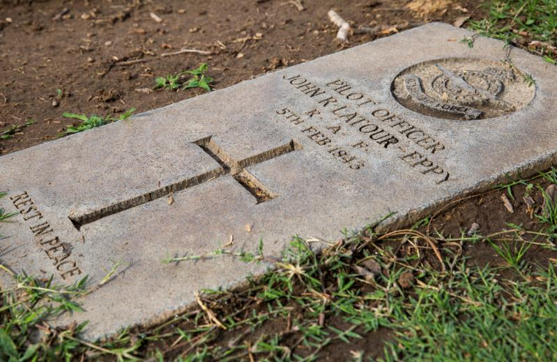 Inside the gates of East Lawn Memorial Park stand many unique headstones. Inside the gates of East Lawn Memorial Park stand many unique headstones.