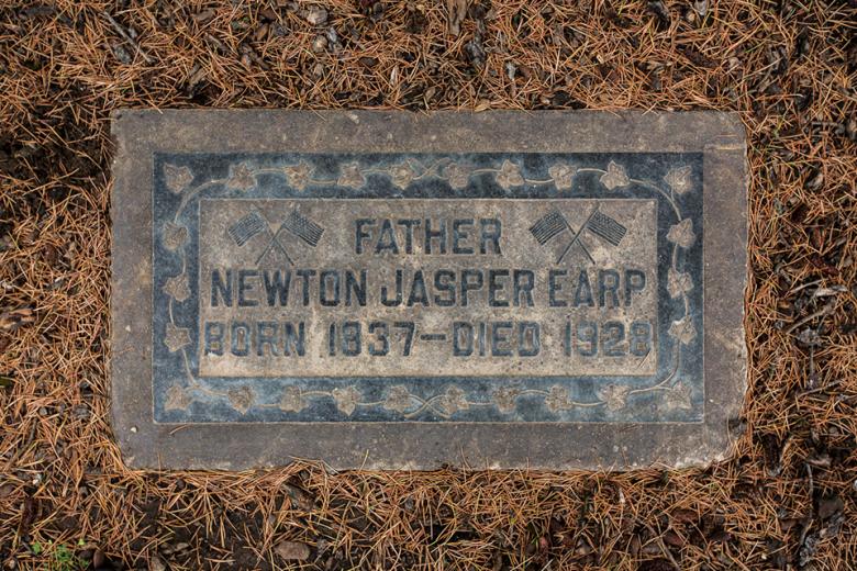 Many prominent residents call East Lawn Memorial Park their final resting place, including Newton Earp, one of Wyatt Earp’s brothers. Many prominent residents call East Lawn Memorial Park their final resting place, including Newton Earp, one of Wyatt Earp’s brothers.