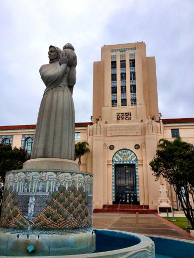 The San Diego City County Administration Building The San Diego City County Administration Building