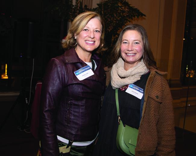 From Andis Wines: Shannon Landis, events coordinator, and Nicole Fasciana, tasting room manager