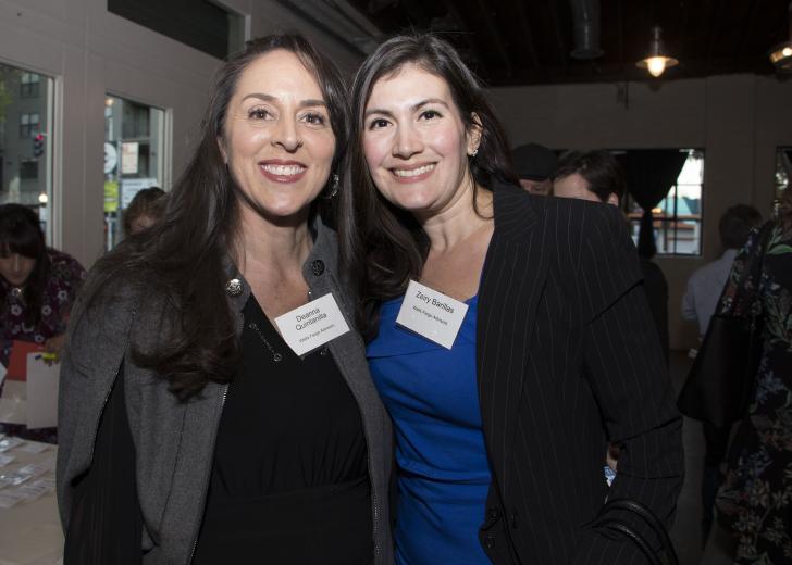 Deanna Quintanilla, first vice president, Wells Fargo Advisors; and Zeiry Barillas, financial advisor, Wells Fargo Advisors