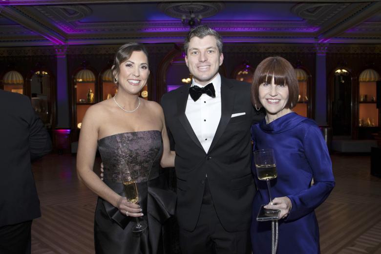 Kelly Brown; Matt Brown, attorney, Freeman Firm; and Mendy Peterson, owner, MHPDesign