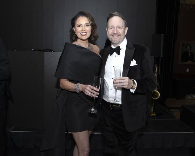 Stephanie Blackman and Chad Blackman, sales director, Hamilton Jewelers Pavilions