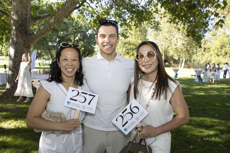 Dr. Lenora Lee, infectious disease specialist, Kaiser Permanente; Jim Alves, economic development and partnerships, SMUD; and Huong Sandu, senior pharmacist, UC Davis Health