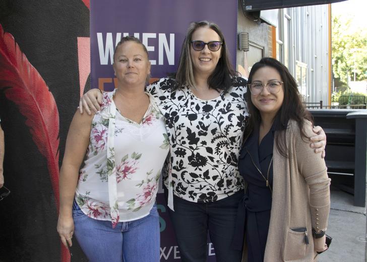 Dana Moyer-Fernandez; Ashley West,
president and shareholder, Carter West; Cathy Nguyen,
executive legal assistant, Carter West