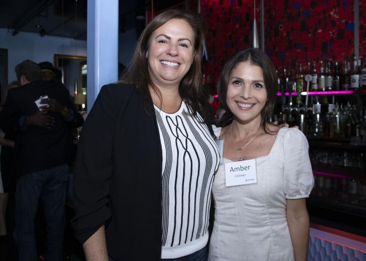 Emily Baime Michaels, executive director, Midtown
Association, and Amber Celmer, executive director, HomeAid
Sacramento