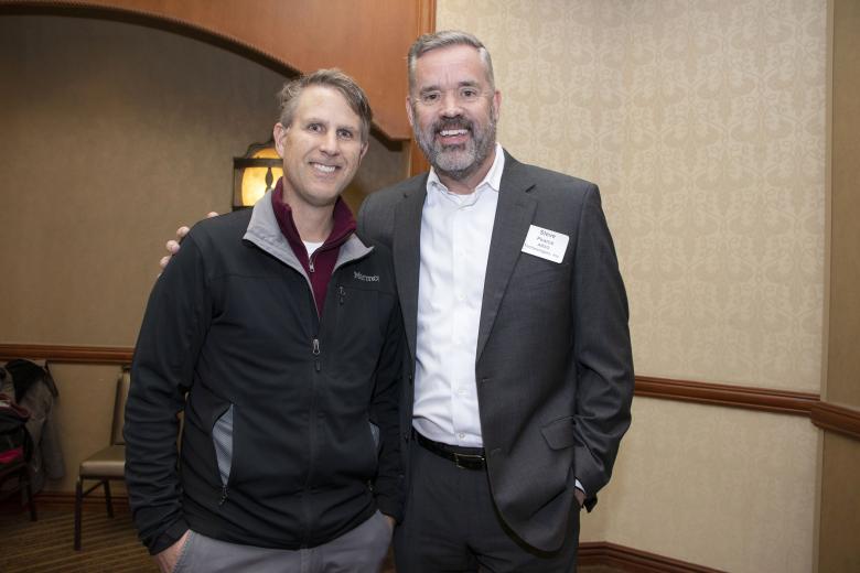 Matt Thomas, facilities services manager, City of Rancho Cordova, and Steve Pearce, co-founder, ABSO Technologies