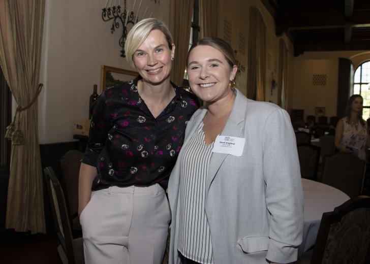 From Raley’s: Jen Warner, president; Sarah England, community partnerships manager