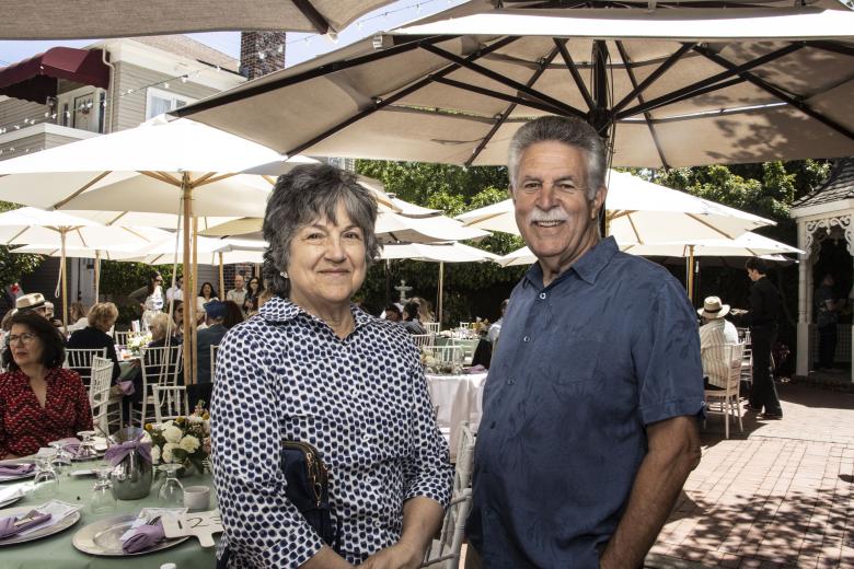 Claudia Bonsignore, community volunteer and Shaun Morrow, community volunteer