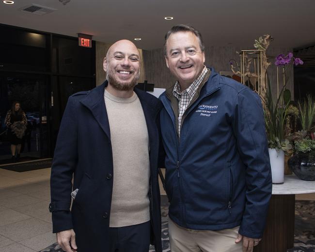 J.P Morgan, chief innovation officer, Human Machine Collaboration Institute, and Pat Hume, board of supervisors, Sacramento County