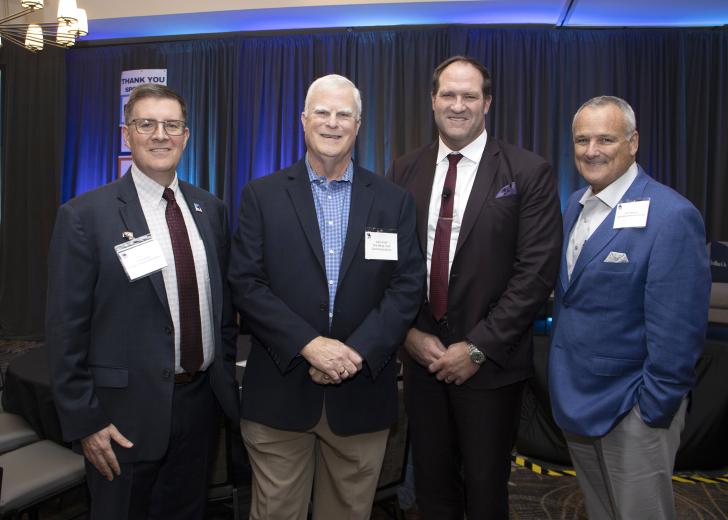 Tim Murphy, president and CEO, North State BIA; Timothy Denham, principal, Wood Rodgers; David Viger, president and CEO, Sekisui House U.S.; and John Bayless, regional president, Sekisui House U.S.