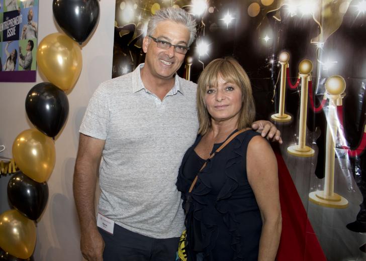 Mary Biondi and husband Steve Biondi, president, Biondi Paving & Engineering