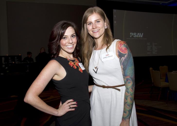 Karlee Cemo, marketing & business development coordinator, Kershw/Cuutter &
Ratinoff, LLP and Leidhra Johnson, social media director Uptown Studios Karlee Cemo, marketing & business development coordinator, Kershw/Cuutter &
Ratinoff, LLP and Leidhra Johnson, social media director Uptown Studios