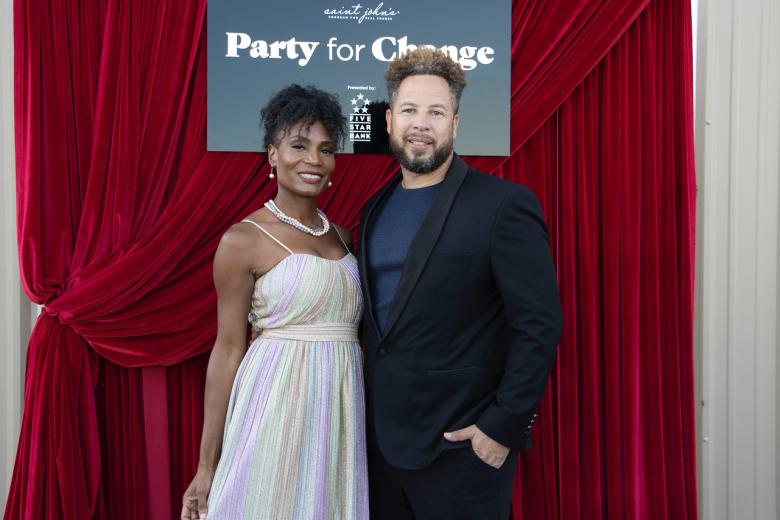 Anjeleeca Wood, vice president of community engagement, KozPure, and her husband, Josh Wood, CEO, KozPure Development