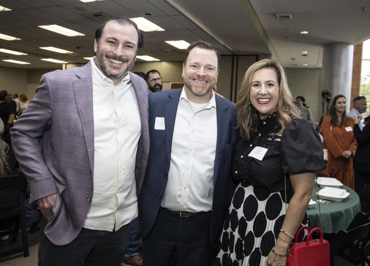 John Vignocchi, co-founder and partner, Urban Capital; Jeremiah Smith, CEO, First Northern Bank and Chelsea Carbahal, owner, CMC Strategies