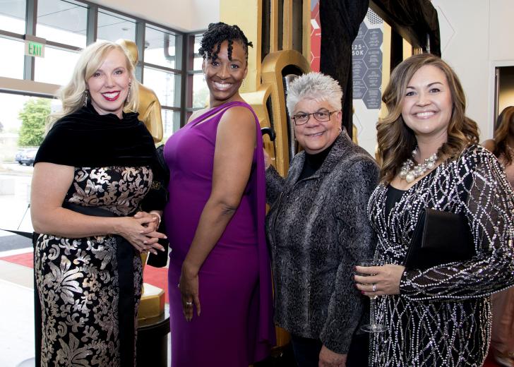 Erica Dias, VP of communications and strategic marketing operations, SchoolsFirst Federal Credit Union; Jenine Jenkins, owner, J. Smith & Company; Kim Tucker, executive director, Impact Foundry; Jamie Von Sossan, president and CEO, 3fold Communications