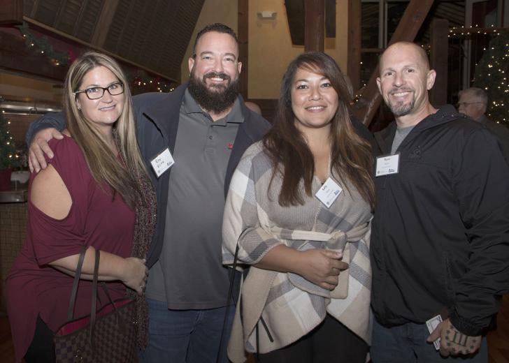 Romika Hill, wife of Roy Hill Jr., president and CEO, Elite Service Experts; Sally Petree, wife of Ryan Petree, vice president, Elite Service Experts
